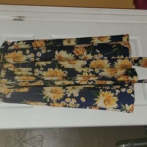 Flowered skirt